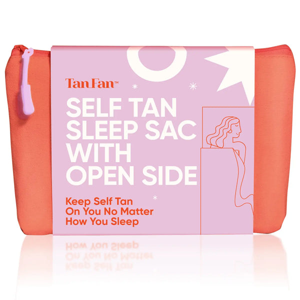 Self Tan Fan Sleep Sac - Open Side
