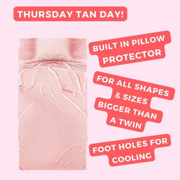 Self Tan Sleep Sac Baby Pink