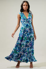 Andretta Floral Maxi Dress