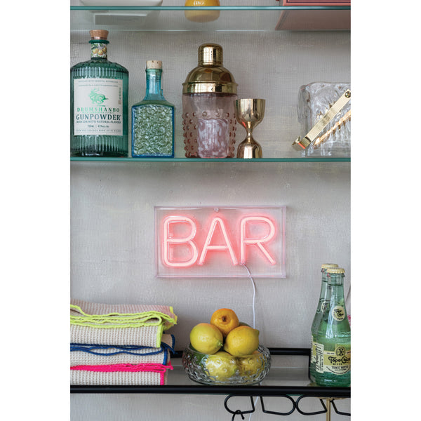 Plastic LED Neon Light with USB Cord "BAR"