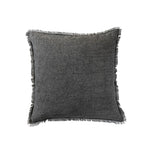 Square Stonewashed Linen Pillow