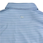 Driver Stripe Performance Polo: Country Blue