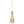 Glass Champagne Bottle Ornament