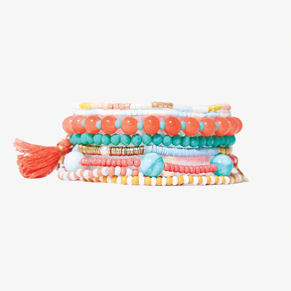 Amalfi Bracelet Stack of 8