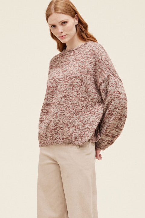 Brick Heather Sweater