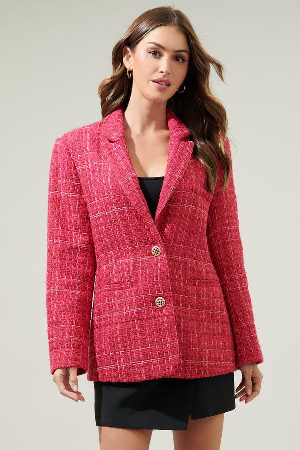 Ken Tweed Oversized Blazer
