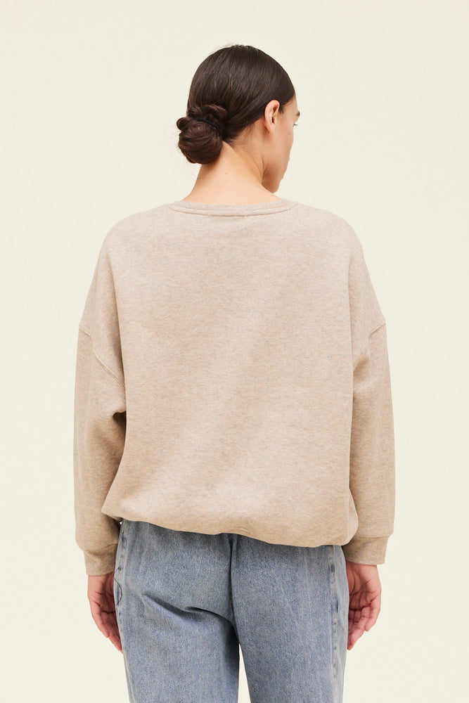 SPECKLED PULLOVER