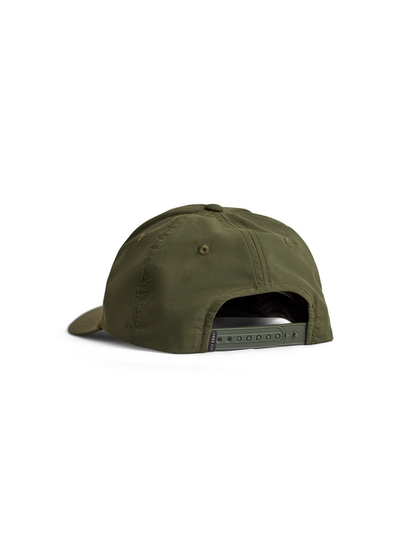 Wave 5-Panel Hat: Dark Olive