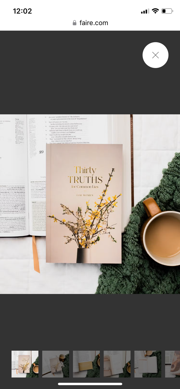 Thirty Truths For Common Lies For Women