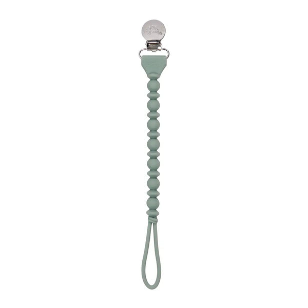 Sweetie Strap™ Silicone One-Piece Pacifier Clips - Succulent Beaded