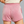 Pink Textured Drawstring Lounge Shorts