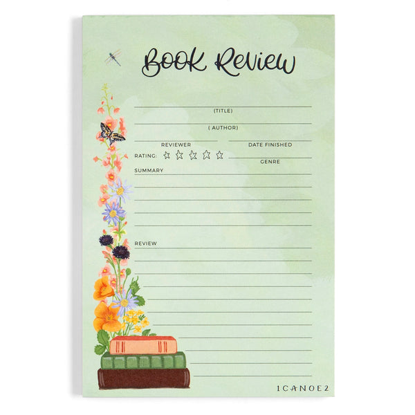 Book Review 4x6 Notepad