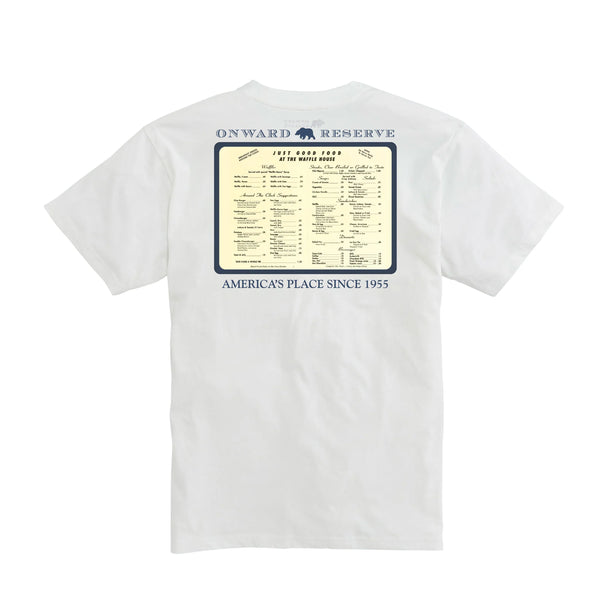 Just Good Food Tee - White