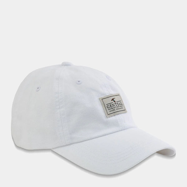 White Twill Patch Hat