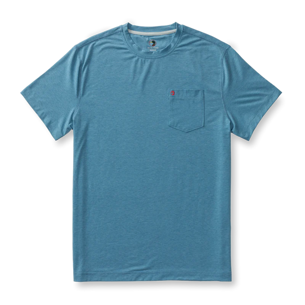 Windward Performance T-Shirt - Sunwashed Blue Heather