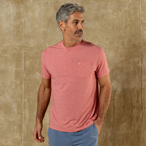 Windward Performance T-Shirt - Classic Red Heather