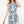 Navy Embroidered Halter Floral Dress