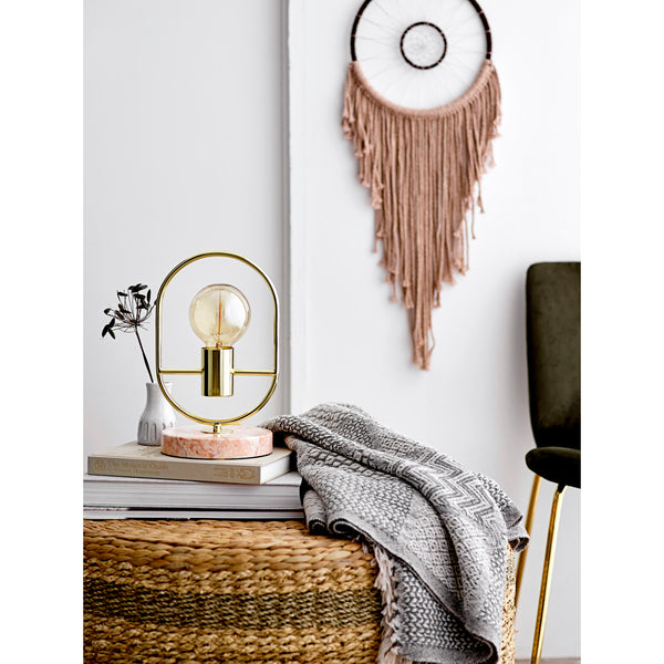 Knit Throw with Fringe