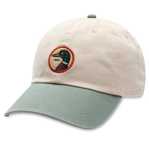 Circle Patch Twill Hat - Cream