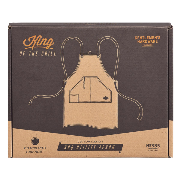Bbq Utility Apron & Bottle Opener