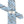 Silk Linen Stripe Tie - Light Blue