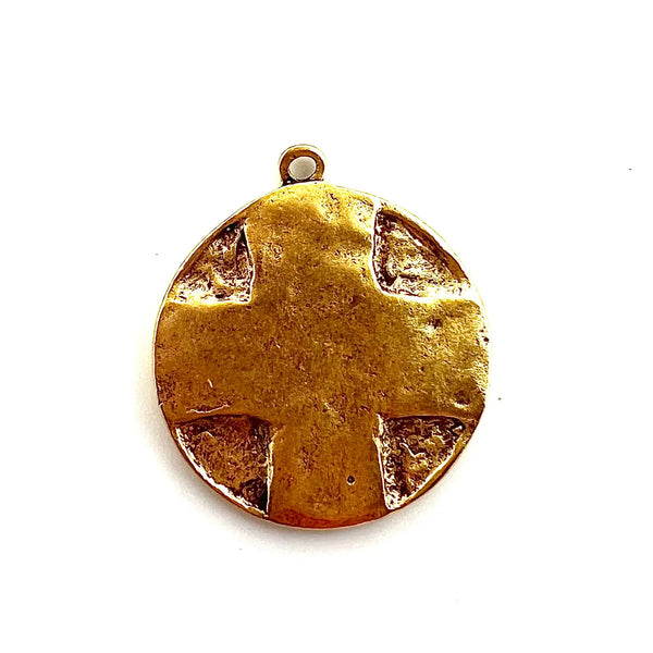 Lord's Prayer Cross Coin