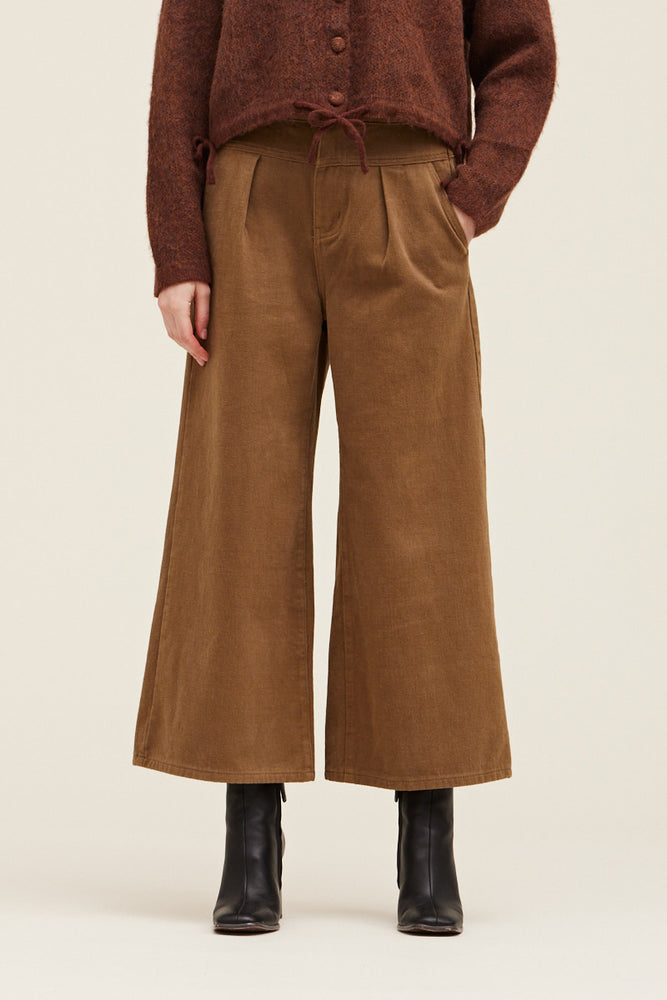 Brushed Twill Pants - Dusty Olive