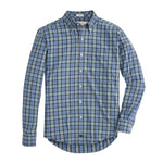 Gibbon Tailored Fit Performance Button Down - Country Blue