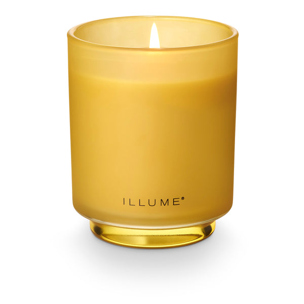 Rhubarb Honey Refillable Boxed Glass Candle