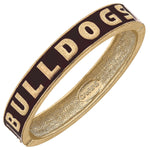 Georgia Bulldogs Enamel Hinge Bangle