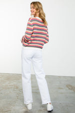 Multi Color Knit Sweater