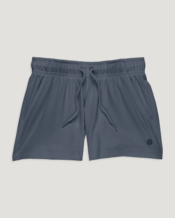 Youth Breeze Short – 4" Storm Cloud