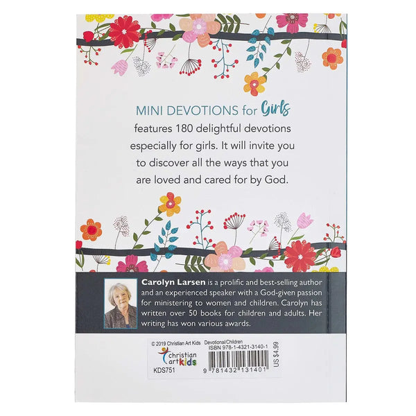 Kid Book Mini Devotions For Girls Softcover