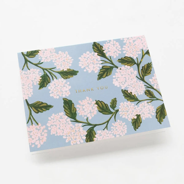 Boxed Set of Hydrangea Thank You Cards