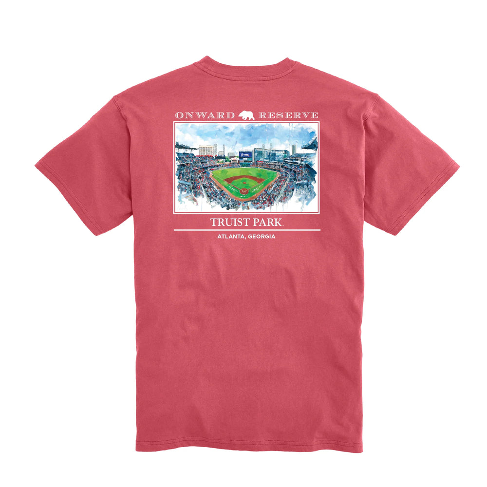 Lewis Truist Park Tee Washed Red