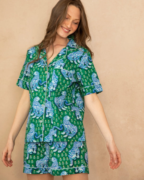 Tiger Queen Short PJ Set