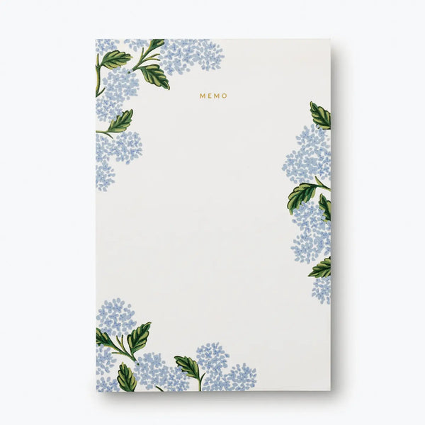 Hydrangea Memo Notepad