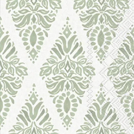 Paper Guest Towels 16 Ct Soft Petals Green