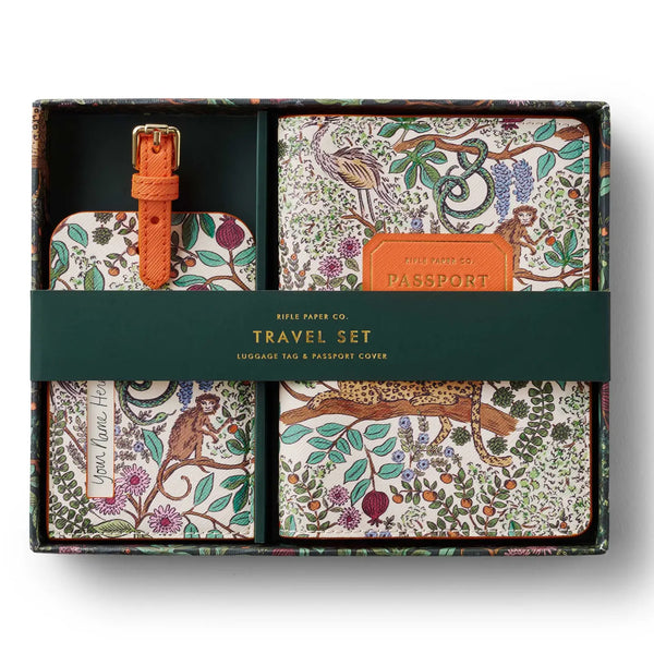 Safari Passport & Luggage Tag Set