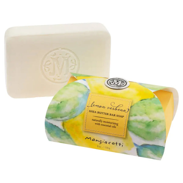 Mangiacotti Lemon Verbena Guest Shea Butter Bar Soap 6 oz.