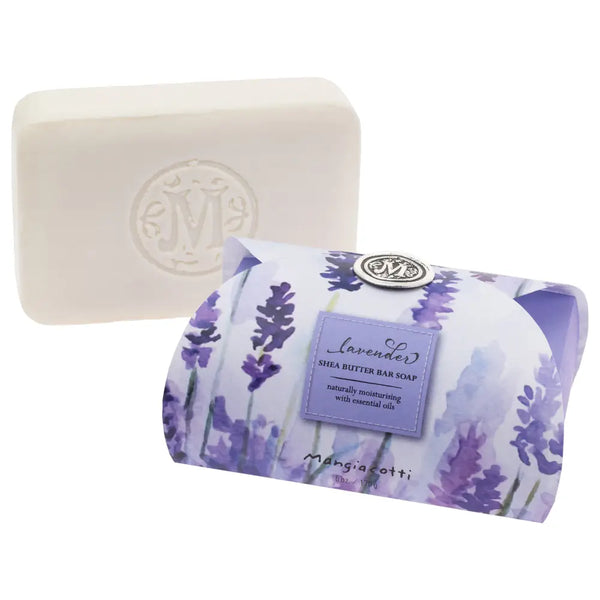 Mangiacotti Lavender Shea Butter Guest Bar Soap 6 oz.