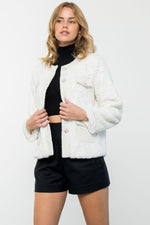 Button Up Jacket - White