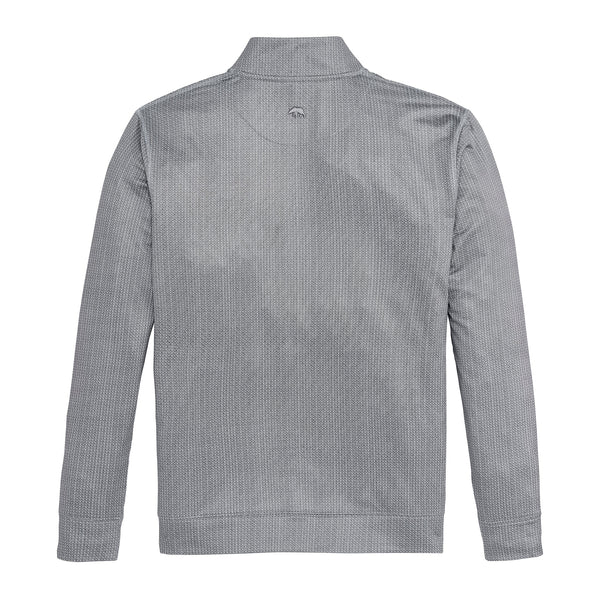 Vintage G Printed Performance 1/4 Zip - Mirage Grey