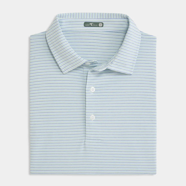 Neel Performance Polo - Sea Mist