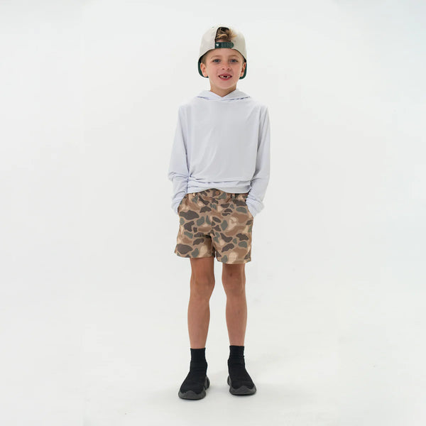 Youth Everyday Short - Pintail Camo - Brown Pocket
