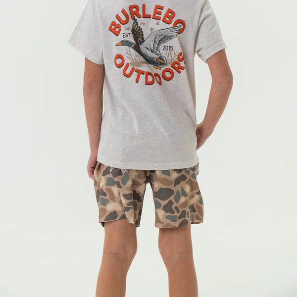 Youth Everyday Short - Pintail Camo - Brown Pocket