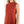 Button Detail High Neck Sleeveless Dress - Rust