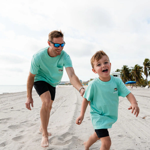 Youth Tee - Burlebo Outdoors Angler - Island Reef