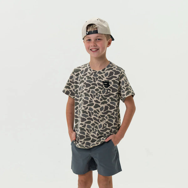 Youth Classic Deer Camo SS Tee - Flying B