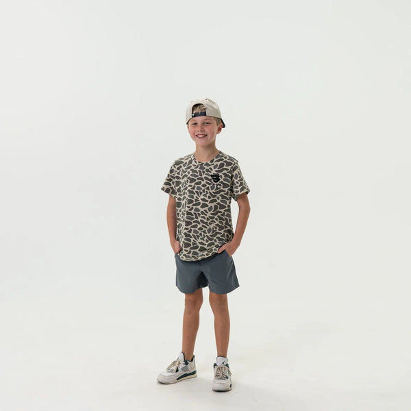 Youth Classic Deer Camo SS Tee - Flying B